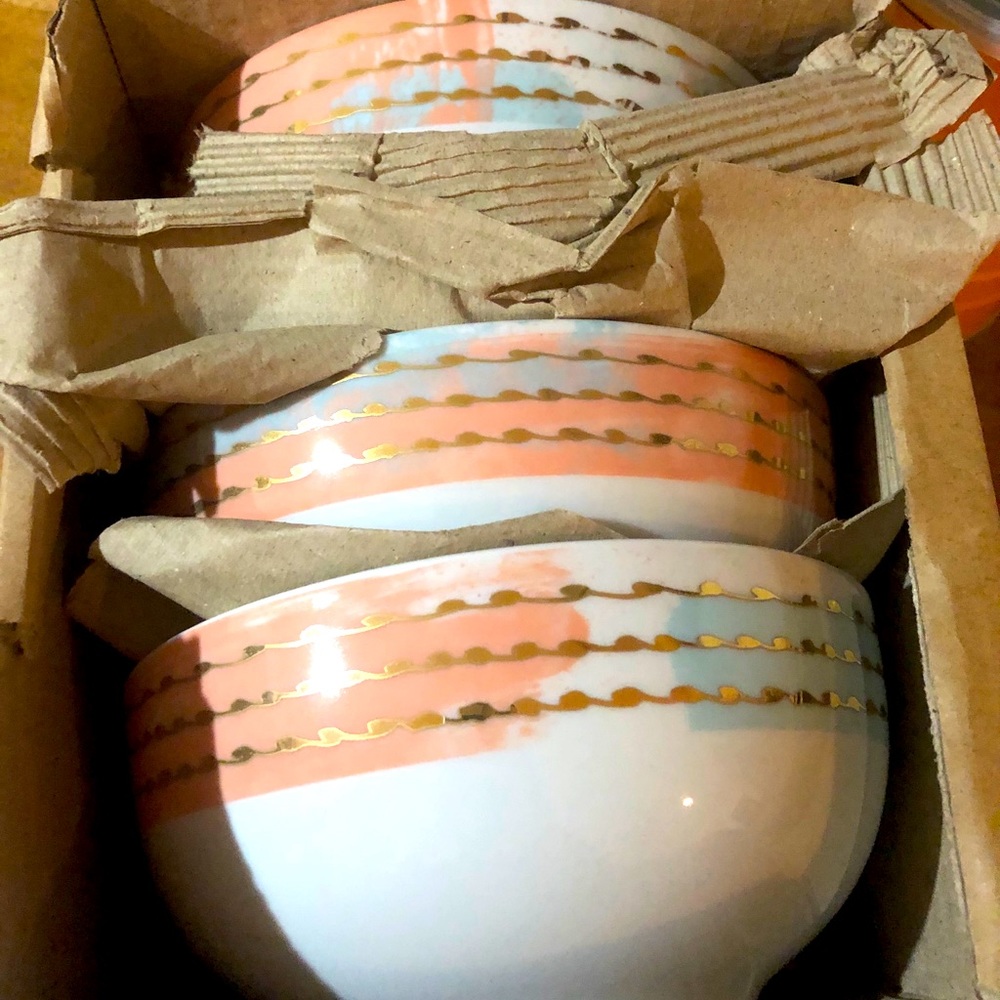 Set of four bowls - American Atelier (new)